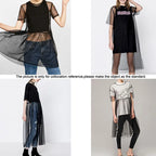 Hirigin Black Gauze Dress