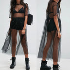 Hirigin Black Gauze Dress