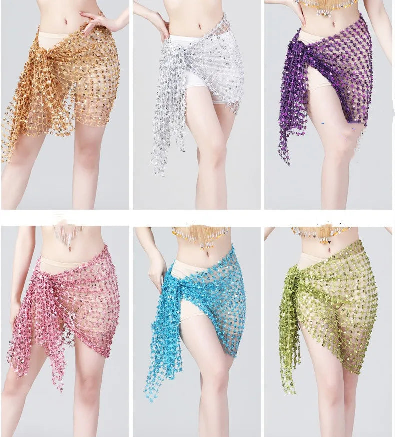 Sequin Belly Dance Skirt