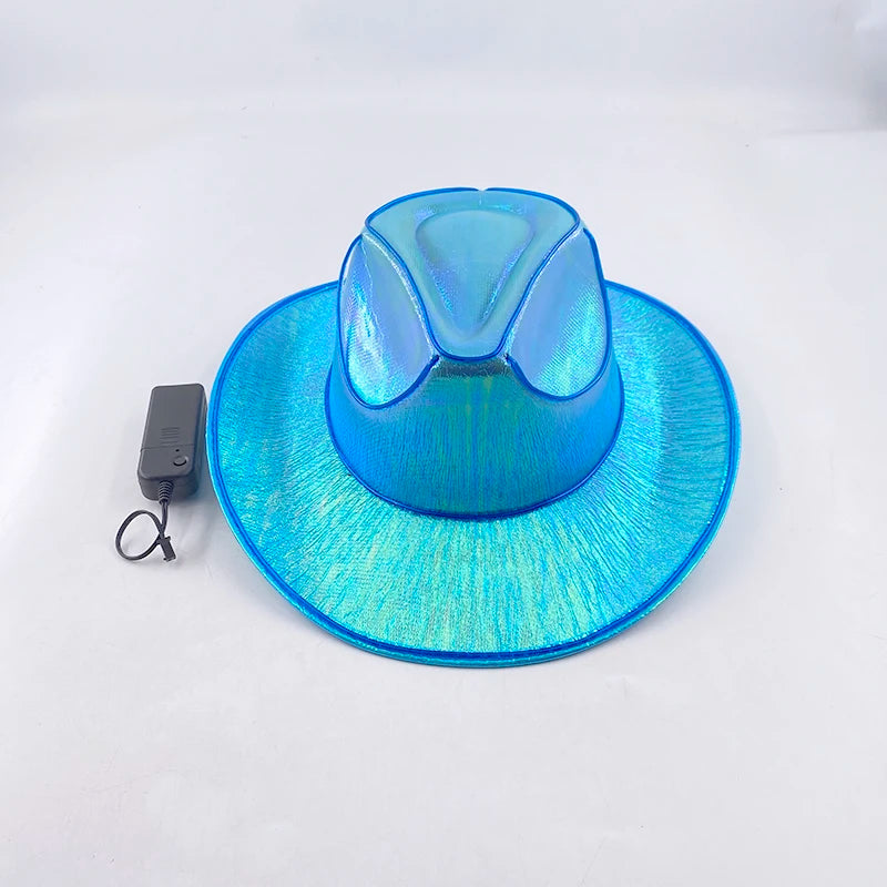 LED Neon Cowboy Hat