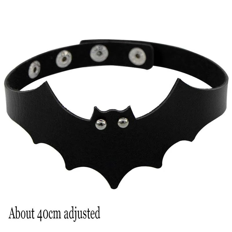 Choker Necklace In Leather