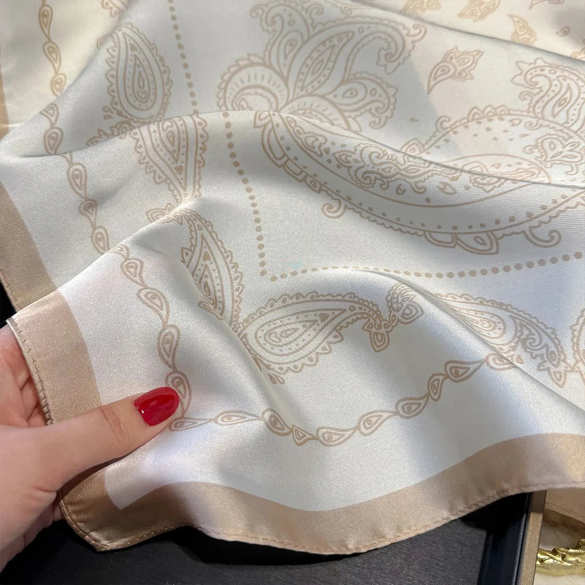 Paisley Print Scarf