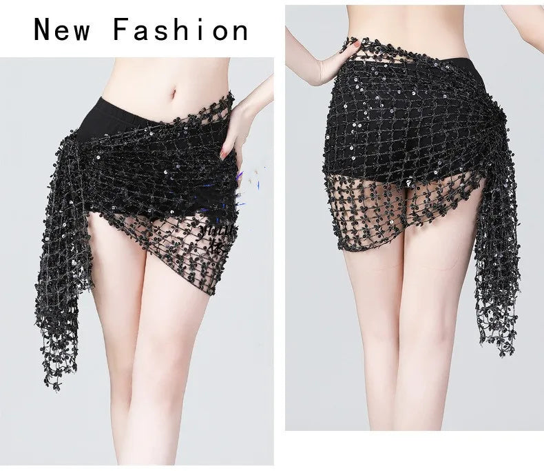 Sequin Belly Dance Skirt