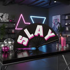 "SLAY" Hand Fan