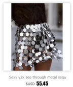 Rhinestone See-Through Top
