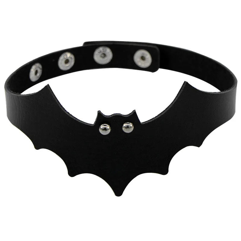 Choker Necklace In Leather