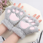 Fingerless Cat Paw Gloves