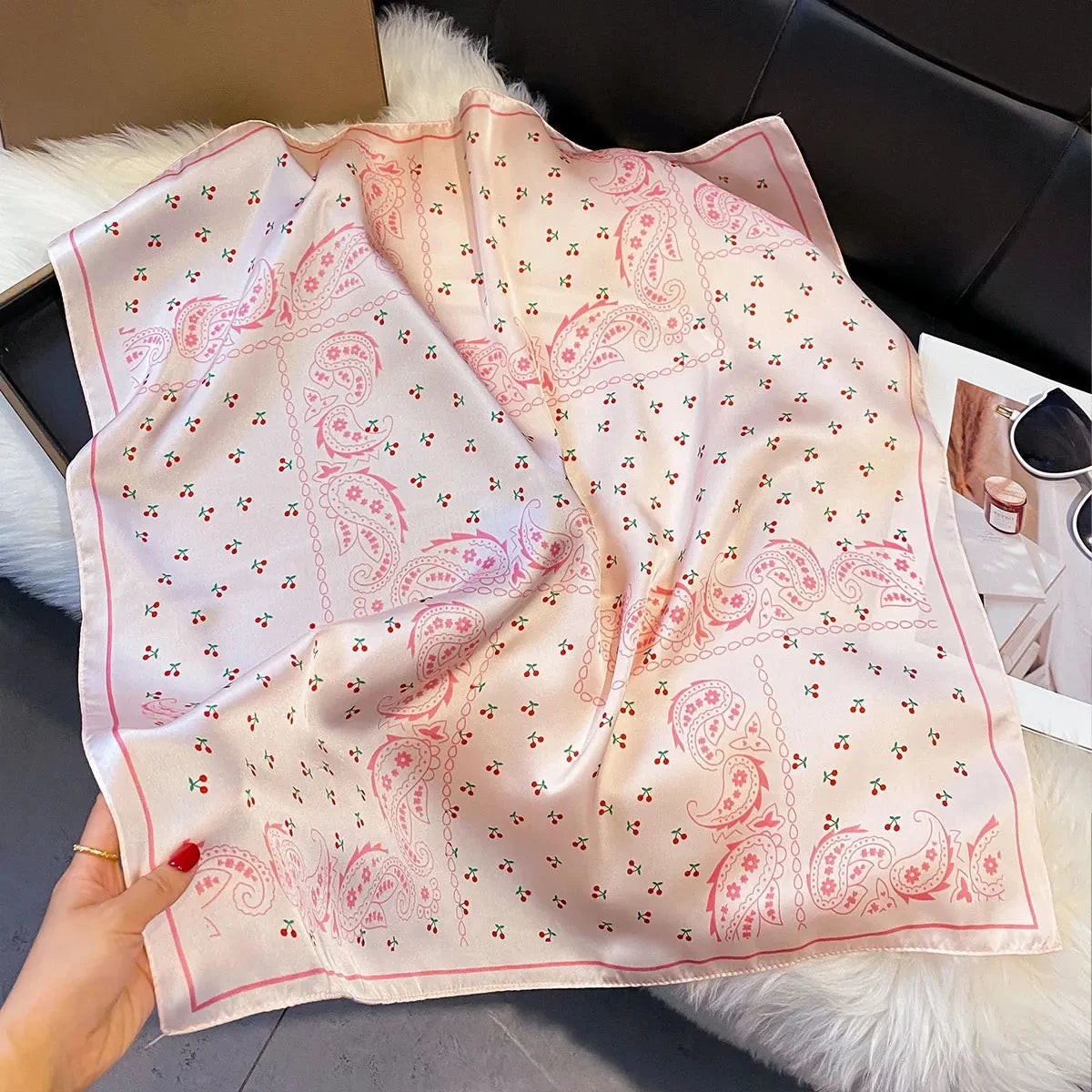 Paisley Print Scarf