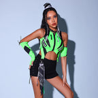 Fluorescent Racer Girl Set