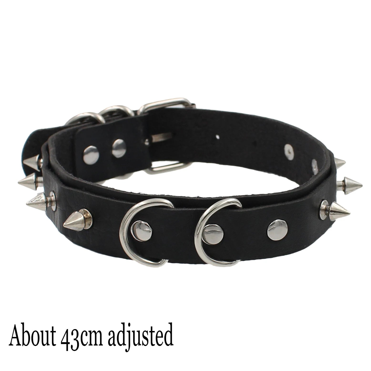 Choker Necklace In Leather