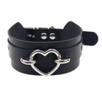 Choker Necklace In Leather