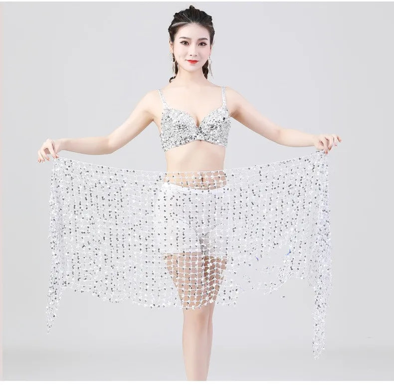 Sequin Belly Dance Skirt