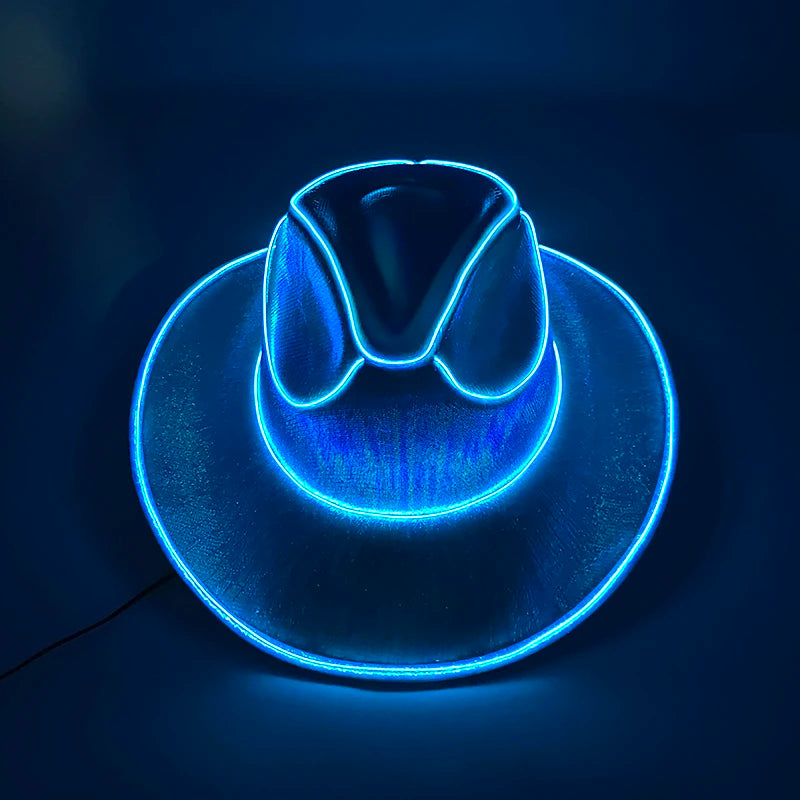 LED Neon Cowboy Hat