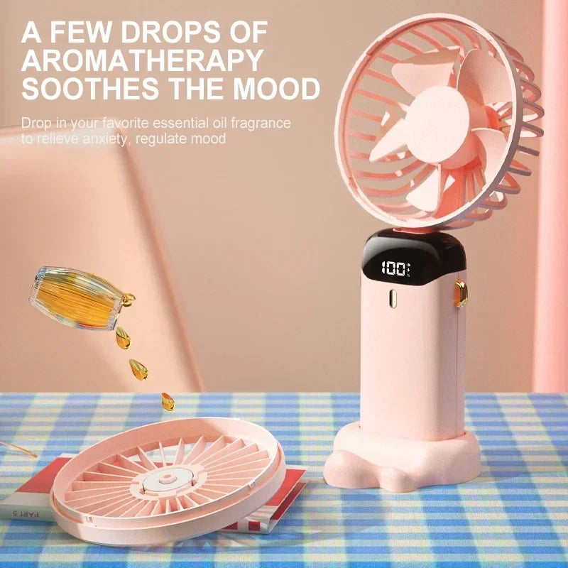 Portable Hands Free Electric Fan