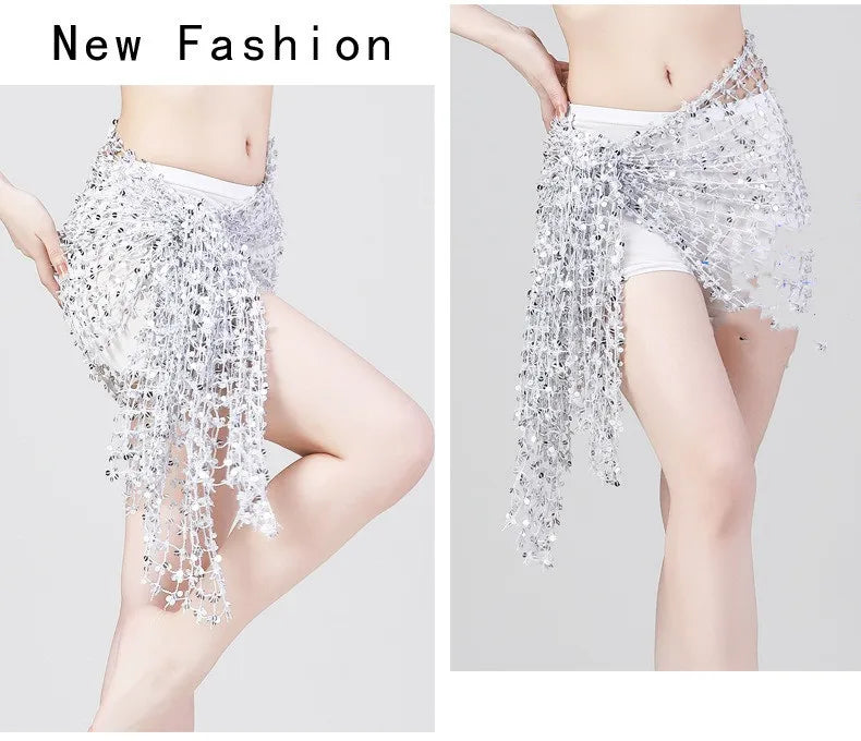 Sequin Belly Dance Skirt