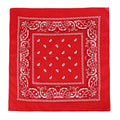 Bandana Black Print Soft Woven Hair And Neck Scarf