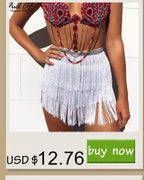 Rhinestone See-Through Top