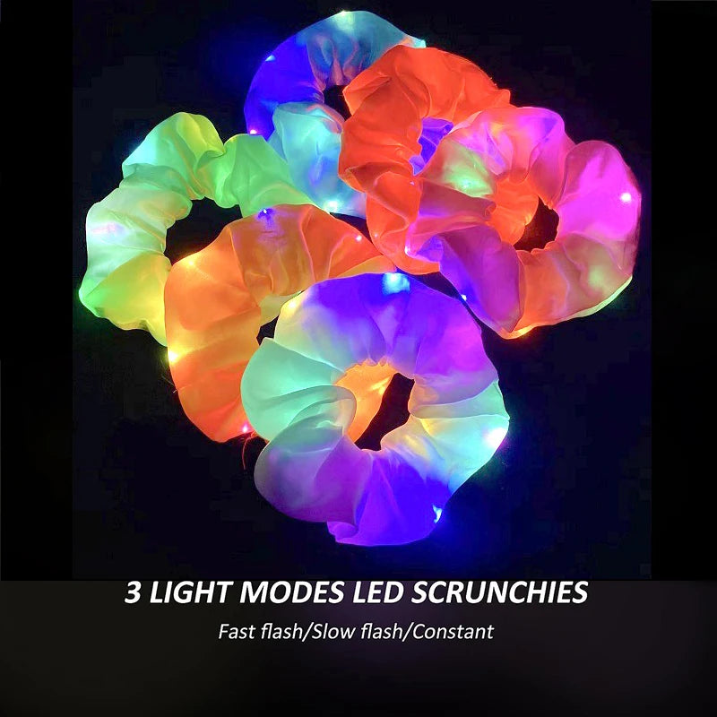LED Light Up Scrunchy