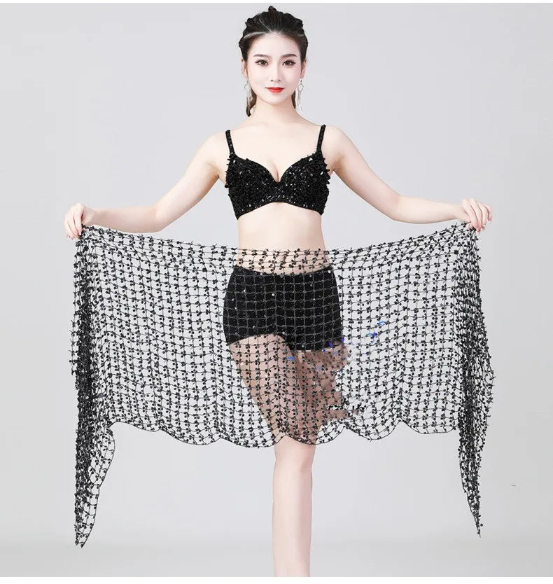 Sequin Belly Dance Skirt