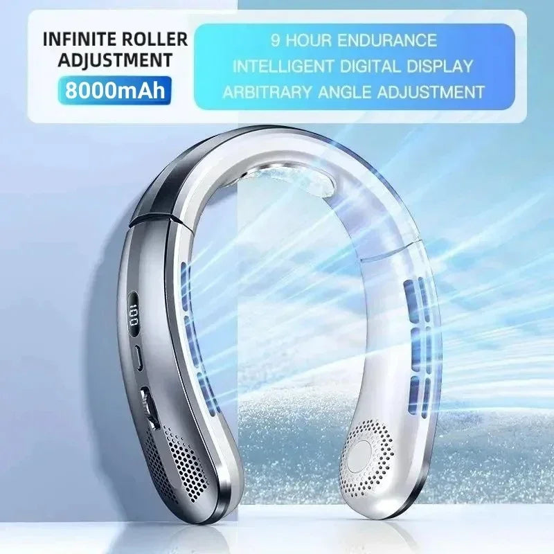 Raving Hands-Free Neck Fan Bladeless