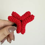 Angry Crochet Hair Clip
