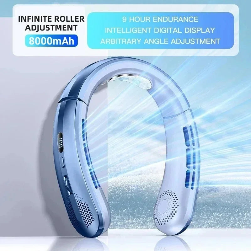 Raving Hands-Free Neck Fan Bladeless
