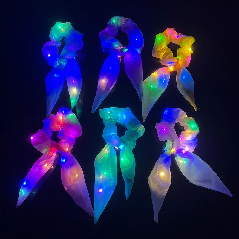 LED Light Up Scrunchy