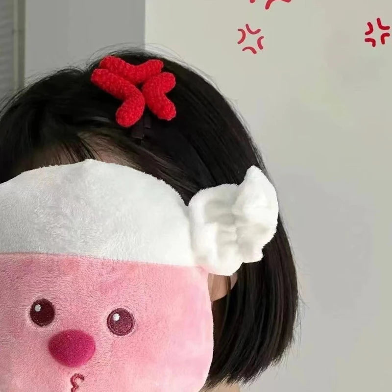 Angry Crochet Hair Clip