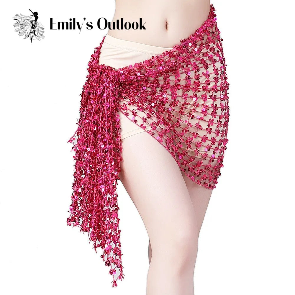 Sequin Belly Dance Skirt