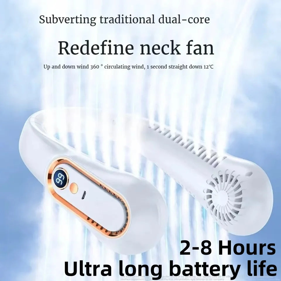 Raving Hands-Free Neck Fan Bladeless