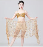 Sequin Belly Dance Skirt