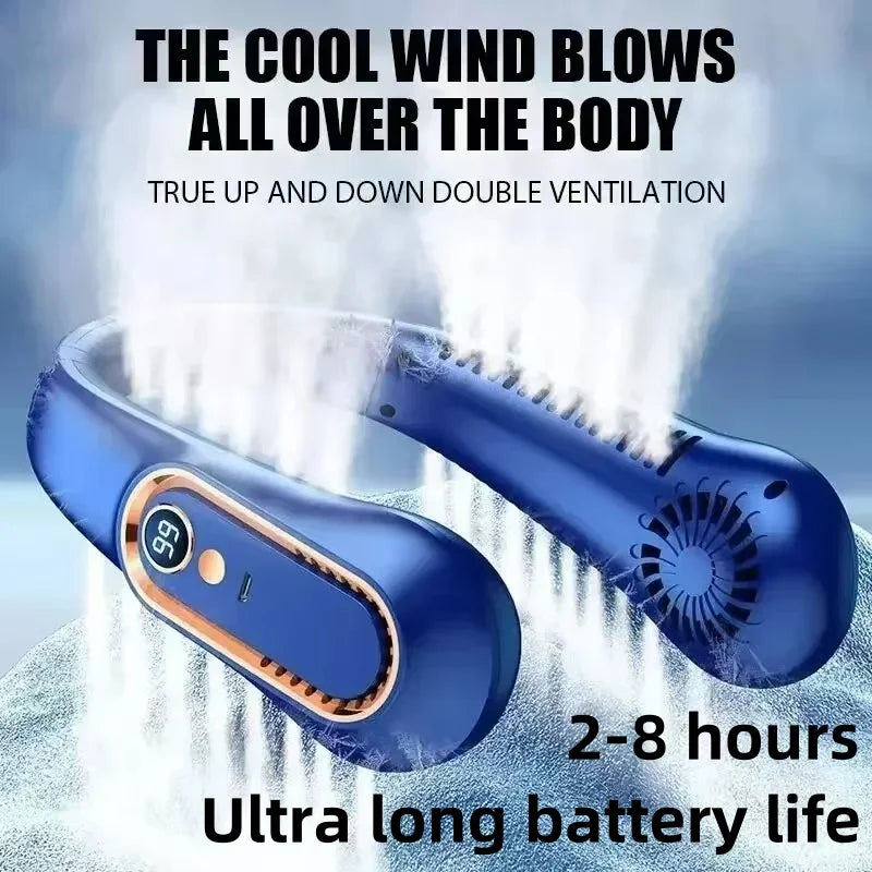 Raving Hands-Free Neck Fan Bladeless
