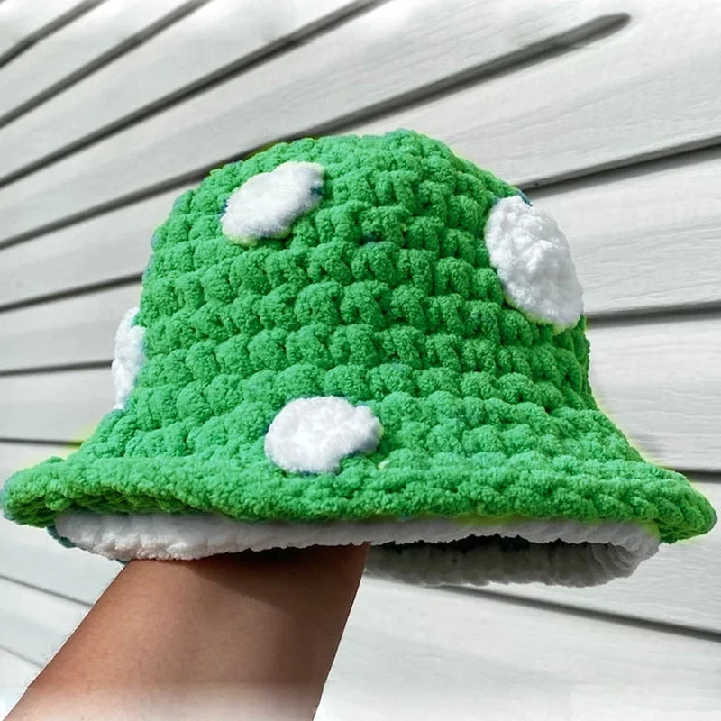 Crochet Mushroom Hat