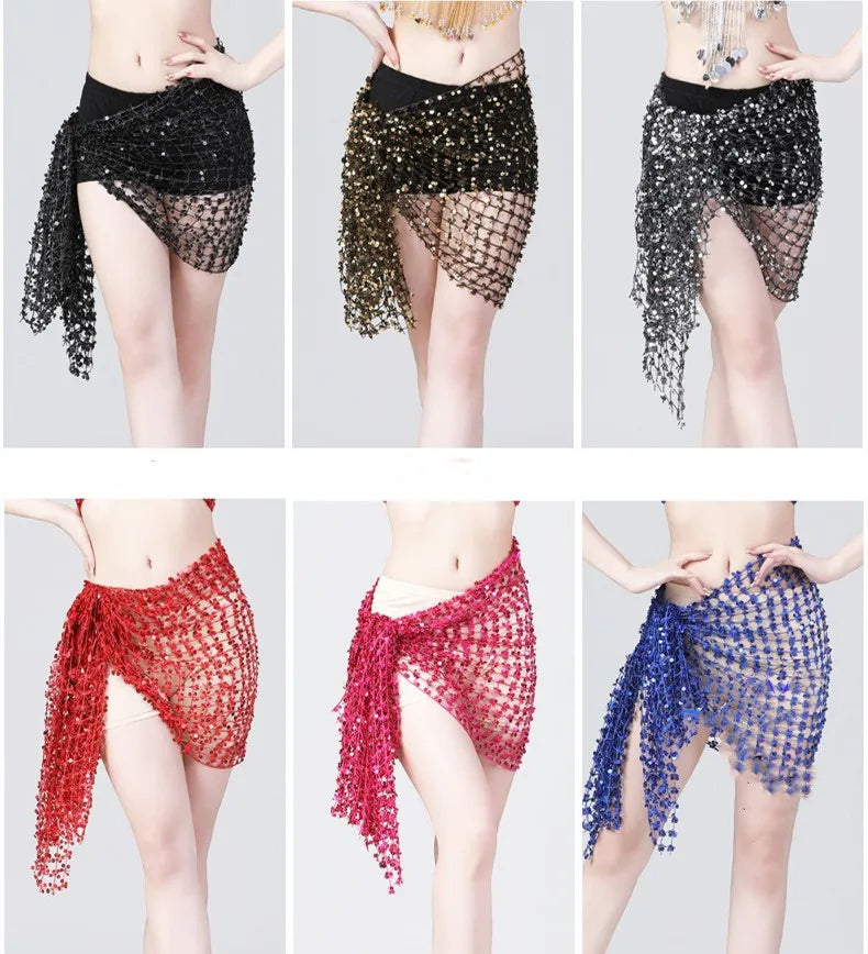 Sequin Belly Dance Skirt