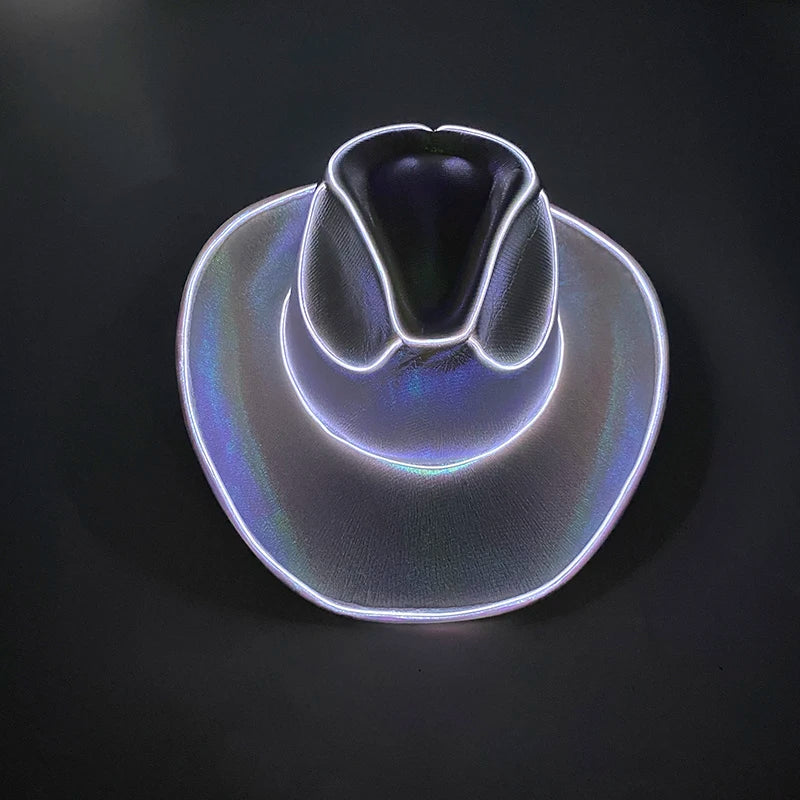 LED Neon Cowboy Hat