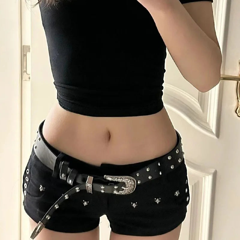 Midnight Denim Shorts