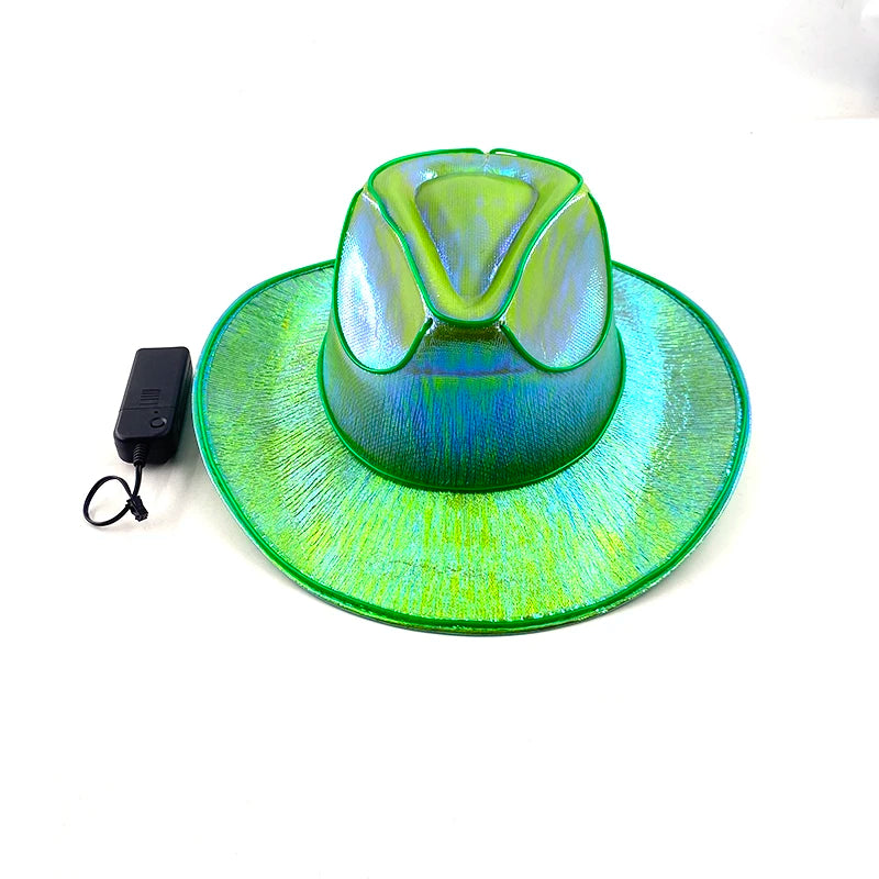 LED Neon Cowboy Hat
