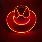 LED Neon Cowboy Hat