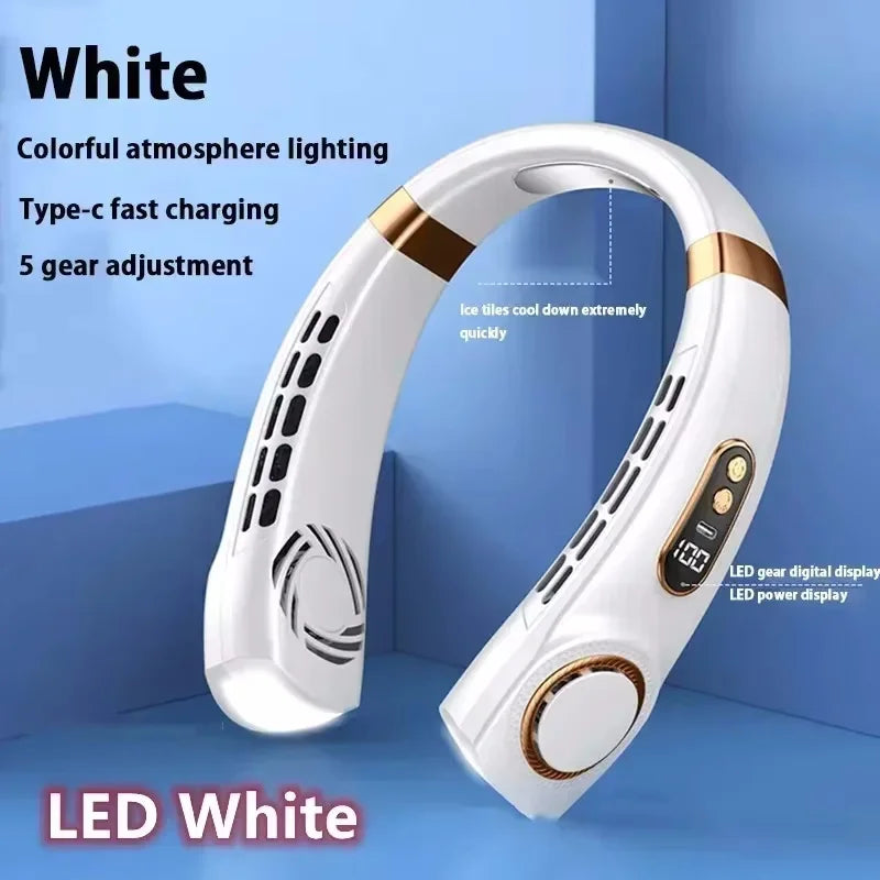 Raving Hands-Free Neck Fan Bladeless