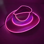 LED Neon Cowboy Hat