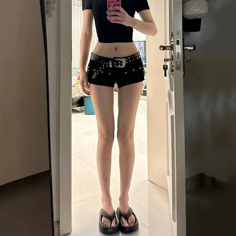 Midnight Denim Shorts